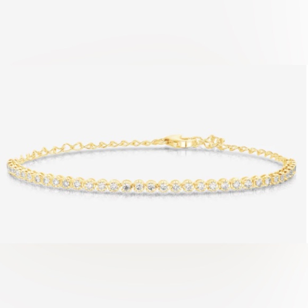 Ring Concierge Mini Diamond Tennis Bracelet